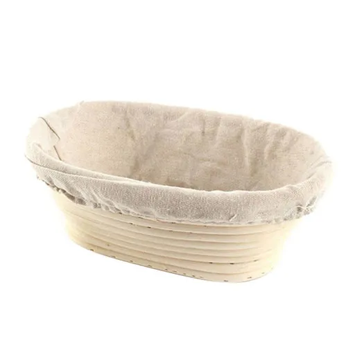 Rattan Basket Bread Banneton Brotform Dough Proofing Proving Rattan Multi-Sizes 17*12*6 cm