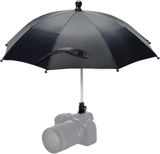 DSLR Mirrorless Camera Hot Shoe Umbrella Rain Cover Protector Sunshade for Canon EOS R100 R50 R8 R7 R10 R3 R6M2 R6V R5 C Rp R Rebel T8i T7 90D A7RVI A7R VI A7RV A7 IV A7S III II Z8 Z9 Z30 Z5 Z6 Z7II