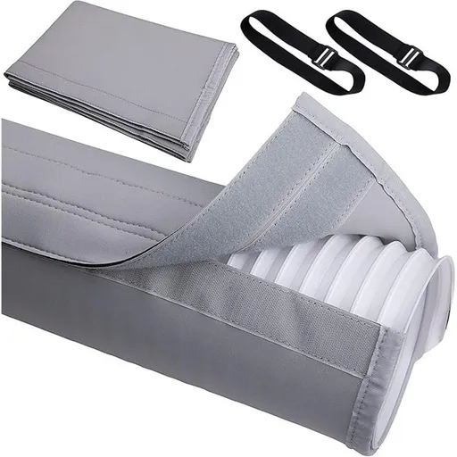 Air Conditioner Hose Cover Wrap - AC Hose Duct Vent Cover Sleeve Insulated Cover for Portable AC for 5" & 5.9" Diameter Exhaust Hoses Tube