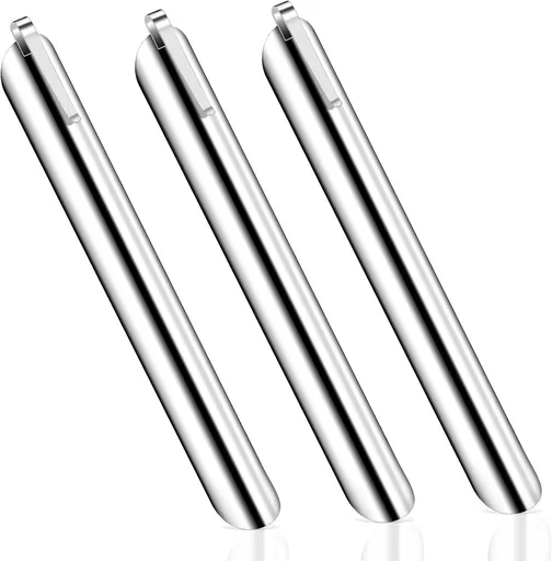 Table Crumb Sweepers for Servers, Restaurant Crumb Sweepers Bread Crumber Cleaner Stainless Steel Table Crumbers for Tablecloth in Restaurants and Homes (3 PACK, Silver)