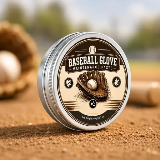 Leather Maintenance Paste for Baseball Gloves, Baseball Glove Conditioner, Maintain The Good Condition of The Leather, 3.53 oz