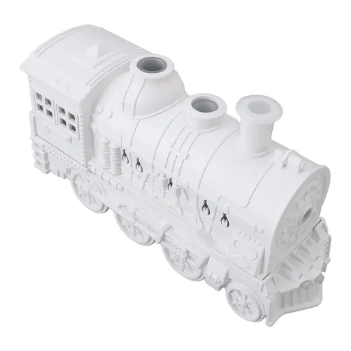 Essential Oil Diffuser 300ml 2 Light Modes Train Shape Aroma Cool Mist Humidifier with Remote Control Timer for Bedroom Office Desktop