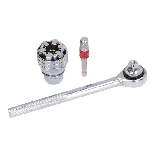 Universal Socket Wrench Tool 10‑19mm Adjustable Wrench Set Chrome Vanadium Steel for Home Improvement