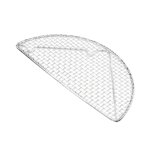 Stainless Steel Barbecue Grill Net, Multi Shape Wire Rack for Outdoor Cooking, Tempura and Fried Food Draining, S6-B