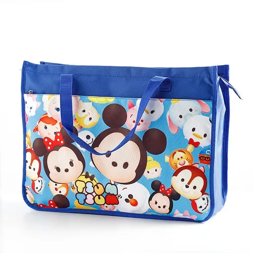 toolesia Nylon Art Bag A3 Sketch Board Storage Cube No.3 Blue Long Mickey 45 long * 11 wide * high 33.5CM