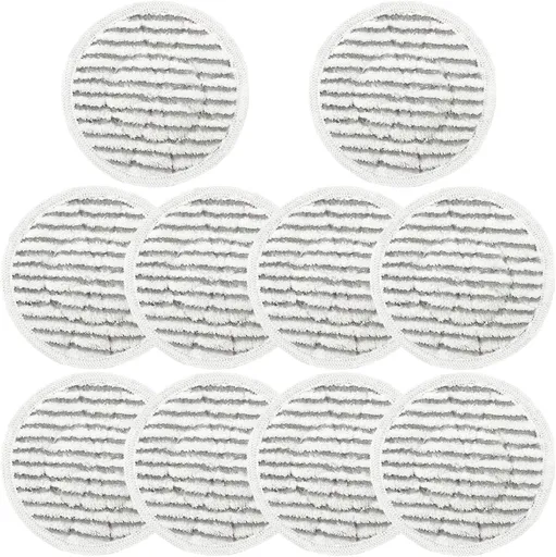 10 Pack S7001 Pads Replacement Steam Mop Pads or Shark S7001 S8201 S7000AMZ S8001 S7000 S7001TGT S7201 S7005 S7020 Series Steam Mop Pads Steam & Scrub All-in-One Scrubbing Mop Pads Part #: XKITP7000
