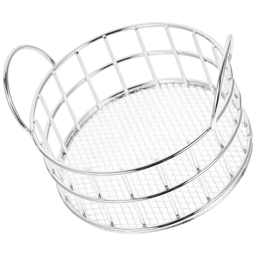Metal Storage Basket for Home and Office, Organizer for Kitchen, Desk, Bathroom, and More