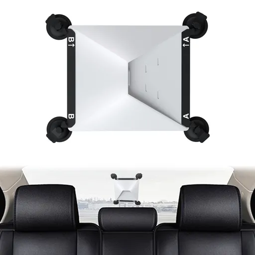 10 Pcs Black Heavy-Duty Suction Cup Mount for Starlink Mini - All-Weather Car, RV & Boat Bracket