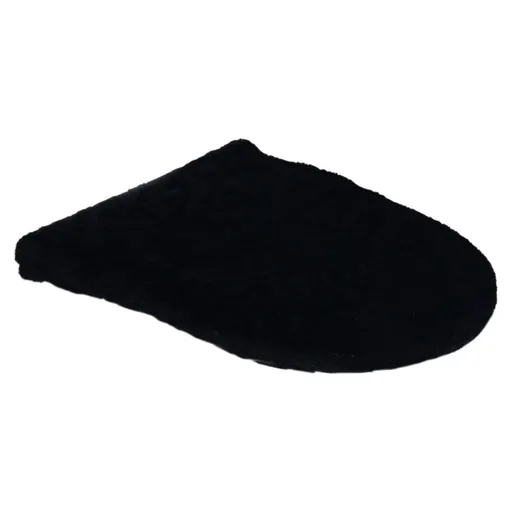 2 Pcs Plush Toilet Lid Cover for Bathroom, Comfortable Soft Plush Toilet Lid Cover, Fits Most Round Elongated and Oblong Lids, Easy Installation& Cleaning