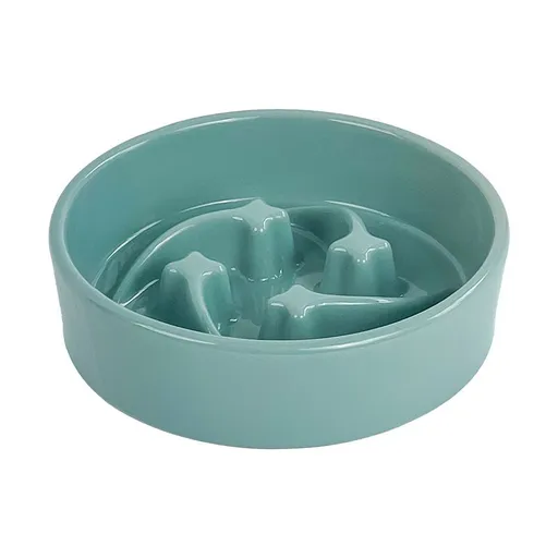 Ceramic Slow Feeder Bowl Anti-Choke Pet Bowl