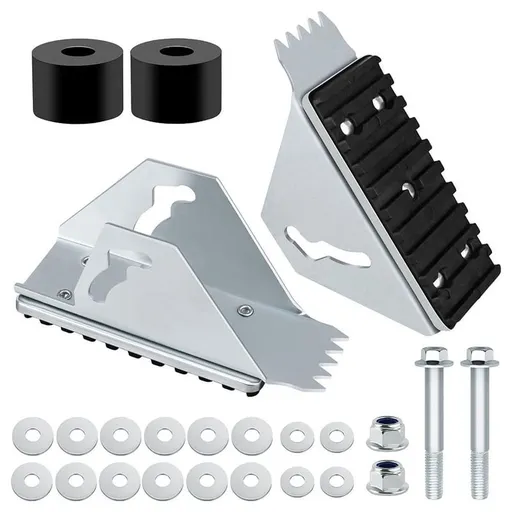 Shoe Kit 26-2 Extension Ladder Parts, Extension Ladder Feet Compatible with D1200 D1300 D1700 D1800 Series Ladders