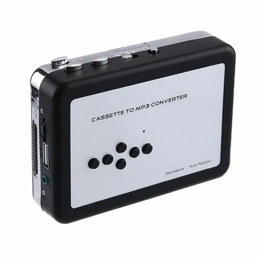 Cassette Tape to MP3 Converter and USB Cassette Player, Capture Recorder, No PC Needed