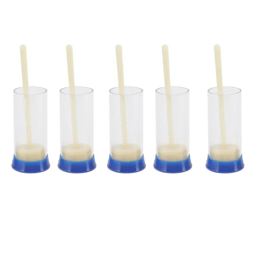 5Pcs Queen Bee Marking Cage Soft Safe Lightweight Queen Bee Marking Cage Bottle Marker for Gardening Potted Plants