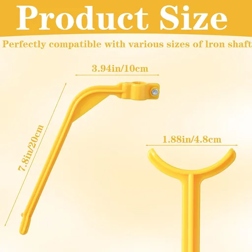 Xindojuz Golf Swing Training Aid, Golf Training Wrist Hinge Swing Correcting Trainer Tool, Stock Shot Setter Golfs Club Practice Equipment Arm Elbow Posture Teaching Accessory for Golfers Beginners