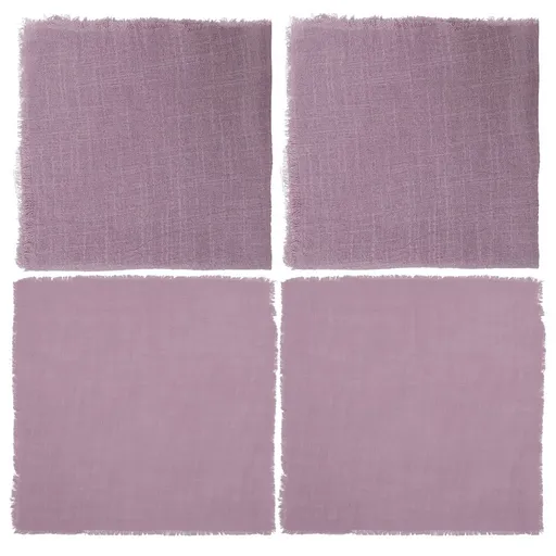 4-Pack Cotton Linen Napkins Reusable and Washable Table Napkins for Festivals and Everyday Use