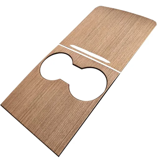 Accessories Center Console Cover Interior Decoration Pore for Model Center Console Panel Sticker Suede Film Carbon Central Control