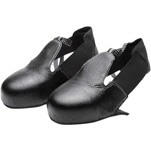 Leather Safety Shoe Covers Protective Work Overshoes, EU 36 to 46