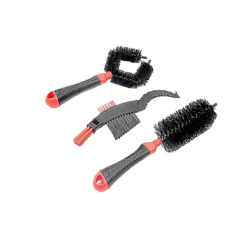 Bike Chain Cleaner Tool Kit 3 Pack Red