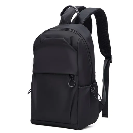 Black Convertible Sling Crossbody Backpack Shoulder Bag for Men Women, Waterproof Oxford cloth Chest Bag Strap Back Pack for Hiking Walking Biking Travel Cycling