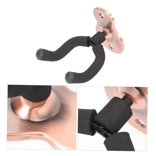 Ukulel Stand Single Guitar Stand Guitar Foot Stand Banjo Stand Headset Hanger Headphones Holder Guitar Wall-mount Hanger Metal