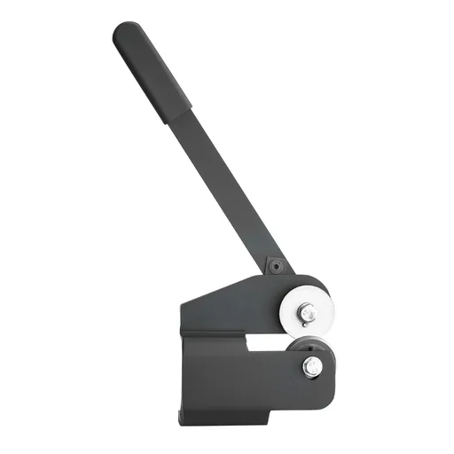 Sheet Metal Shear, Throatless Rotary Hand Shear, 16 Gauge Mild Steel Sheet Cutter with 1.5 mm Capacity, with Solid Construction, Mounting Type, for Cutting Steel, Copper, Rebar, and Aluminum