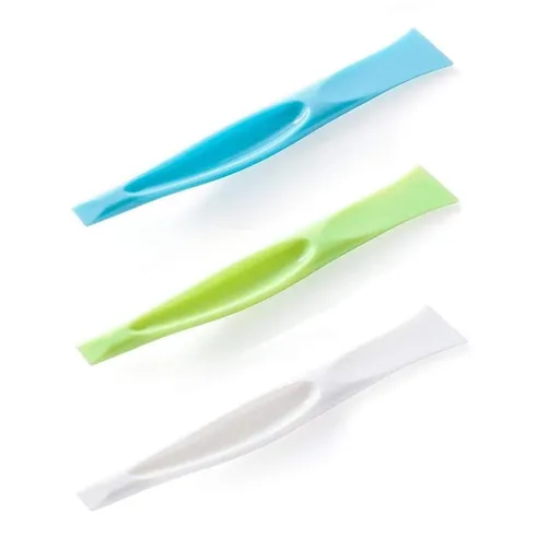3 PCS Cleaning Scraper Tool Kitchen Plastic Scraper Multipurpose Stiff Grill Scraper Scratch Free Cleaning Tool Can