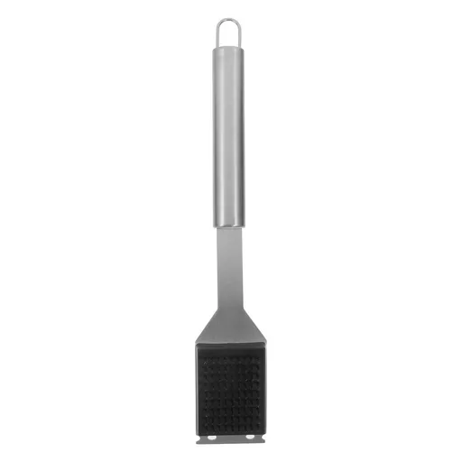 Silver Cleaning Brush Stainless Steel Grill Accessory Outdoor Use