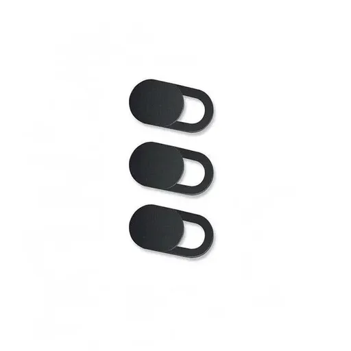 3PCS Webcam Cover Slide Ultra Thin Camera Privacy Protection for Laptop Phone - Black 3 PCS