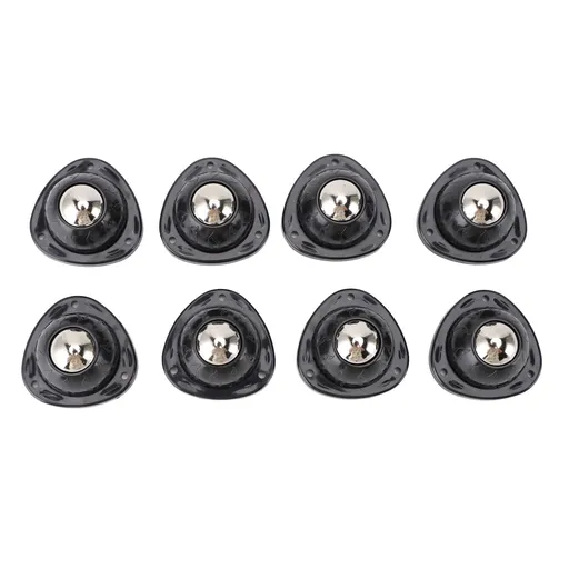 8pcs Self Adhesive Caster Wheels For Furniture Bucket Load Capacity 28LBS Per Wheel 360 Degree Swivel Wheels for Small Appliance Storage Bins