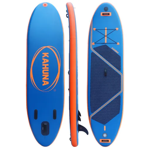 Kahuna Kai 10.6ft Inflatable Stand Up Paddle Board Set All-Around iSUP with Adjustable Paddle Pump Backpack Leash