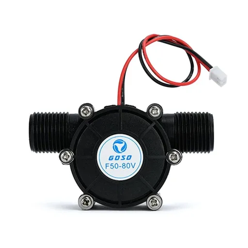 5V 12V 80V 10W Hydraulic High Power Water Flow Micro-Hydro Generator DIY Energy Conversion Lights Home Pump Hotel Tap