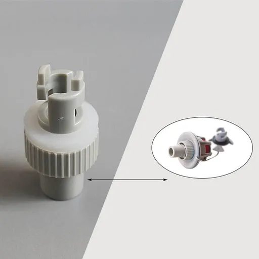 Worgeous Inflatable Pool Pump Adapter Bed Row Inflatable Rowing Boat Air Adaptor Board Stand Up Paddle Kayak Surfing Accessory White