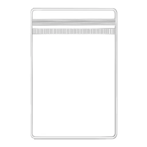 100pcs PVC Self-Sealing Jewelry Bags Anti-Oxidation Storage Dustproof Bags - 10*15cm