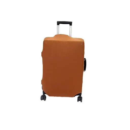 Thickened High Stretch Suitcase Dust-proof Luggage Protector Travel Case Cover - Brown-20inches