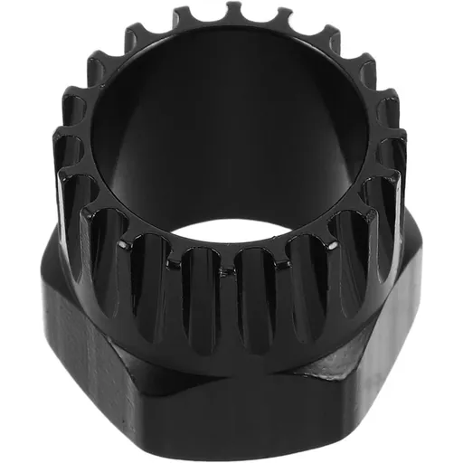 Splined Bottom Bracket Tool for Bike Maintenance - Heavy-Duty Carbon Steel Black Finish