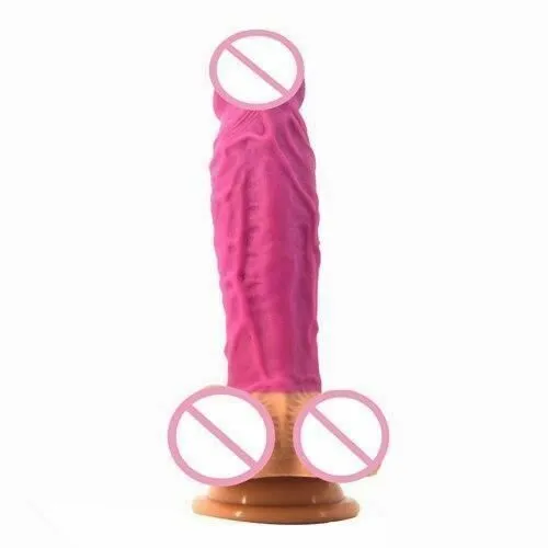 House Of Dasein Silicone Realistic Dildo Dong 18.5Cm Butt Plug Pink - Pink