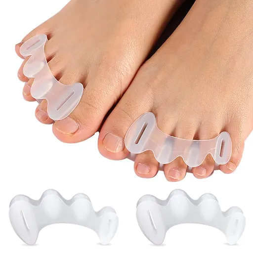 Toe Spacers Toe Separators for Women Men, Toe Spacer Corrector - Dividers to Correct Toe Separators to Correct Your Toes