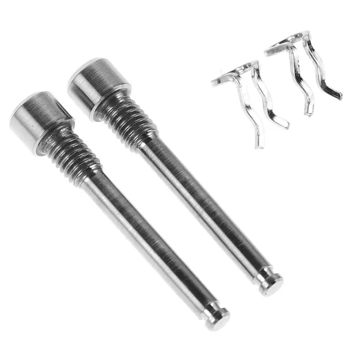 Titanium Alloy Bolt Bicycle Disc Brake Screw Silver 4 Pcs