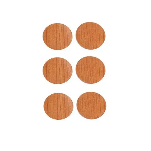 54 X Self Adhesive Decorative Screw Cover Caps Holes Cams Furniture Kitchen 20mm - PC 260