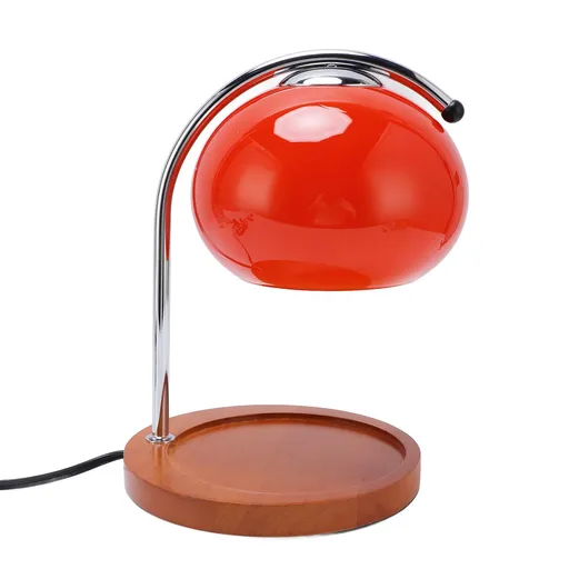 Candle Warmer Lamp Vintage Dimmer Switch Flameless with GU10 50W Bulb Wax Melting Light for Home Bedroom Orange