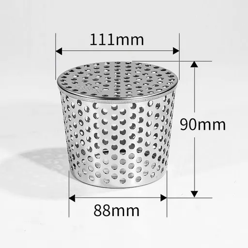 PVC Termination Cap, Mesh Screen Vent Cover, Stainless Steel Mesh Vent Cap, Birds & Rodents Proof Cones Cover, Stainless Steel Conical Exhaust Pipe Cover, Downspout Guard Filter Strainer F