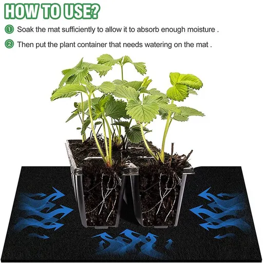 Automatic Plant Watering Mat Soil Moist Vacation Watering Mats for Indoor Outdoor Potted Plants Watering system