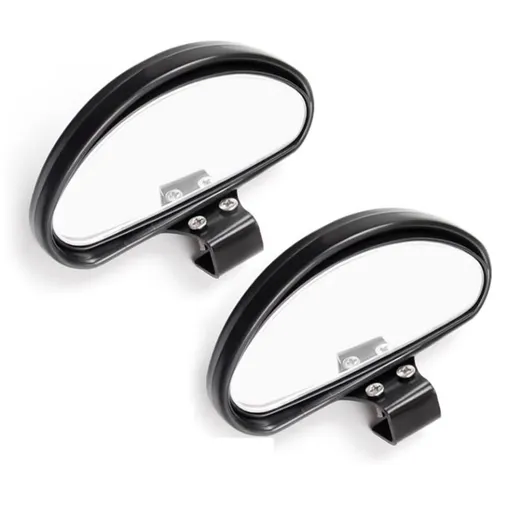 2 PCS Car Blind Spot Mirrors, Adjustable Auxiliary Rearview, Blindspot Convex Side Eye Mirrors, Waterproof Wide Angle Mirror