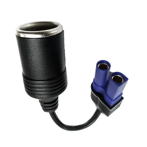 Portable EC5 Female to Lighter Female Socket Adapter for Jump Starters Car Emergency Starting Power Supply 9cm