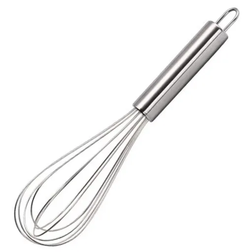 10 Inch Stainless Steel Manual Hand Whisk Handheld Egg Beater Mixer Home Kitchen Tool for Whipping Cream Batter Egg Mixing Baking