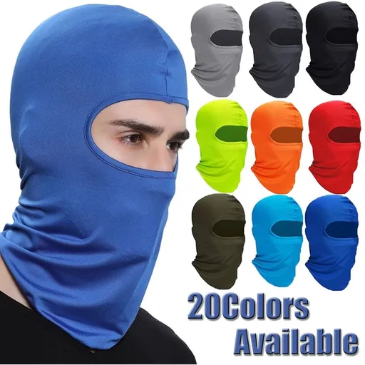 Face Ski Mask Cover UV Protection Full Face Cover for Women Men Outdoor Sports