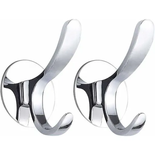 Coat Hook Wall Mounted Towel Hook Polished Stainless Steel Coat RObe Kitchen Tea Towel Hanger Without DAmaging The Wall