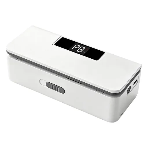 Mini Bag Sealer, 8-Speed Adjustment and LED Display, Portable Mini Bag Sealer with Cutter and Magnet, No Preheating Required, Ideal For Keeping All Kinds of Snacks Fresh, 1 Pc, 5.2x1.65