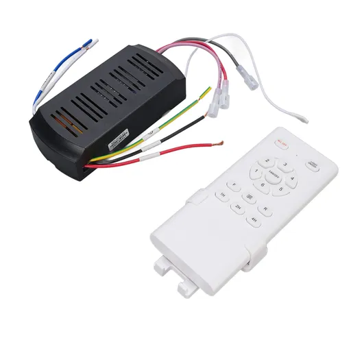 Universal Ceiling Fan Remote Control Kit Ceiling Fan Light Timing Speed Remote and Receiver for Ceiling Fan Lamp