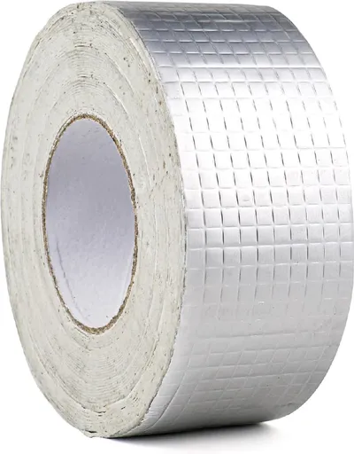 Waterproof sealing tape - Aluminum foil tape - Butyl tape - Tape - Aluminum tape - Extra strong tape - 5M - silver